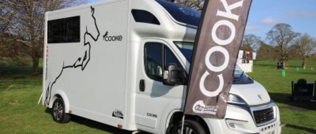 Small horsebox photo with cooke banner