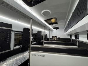 26 tonne horsebox stall area