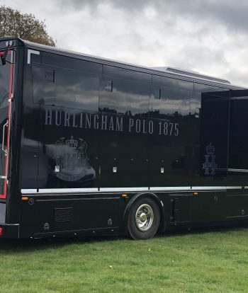 18 tonne horsebox platinum black custom respray