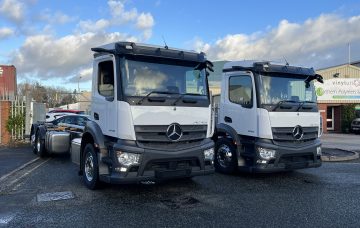 Brand New Mercedes Actros Chassis Cabs Available.